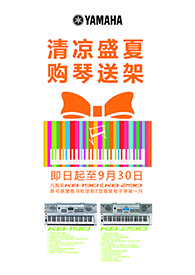 清凉盛夏，购琴送架 